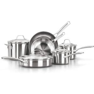 All-Clad Classic Stainless Steel Cookware Set - 10 Piece